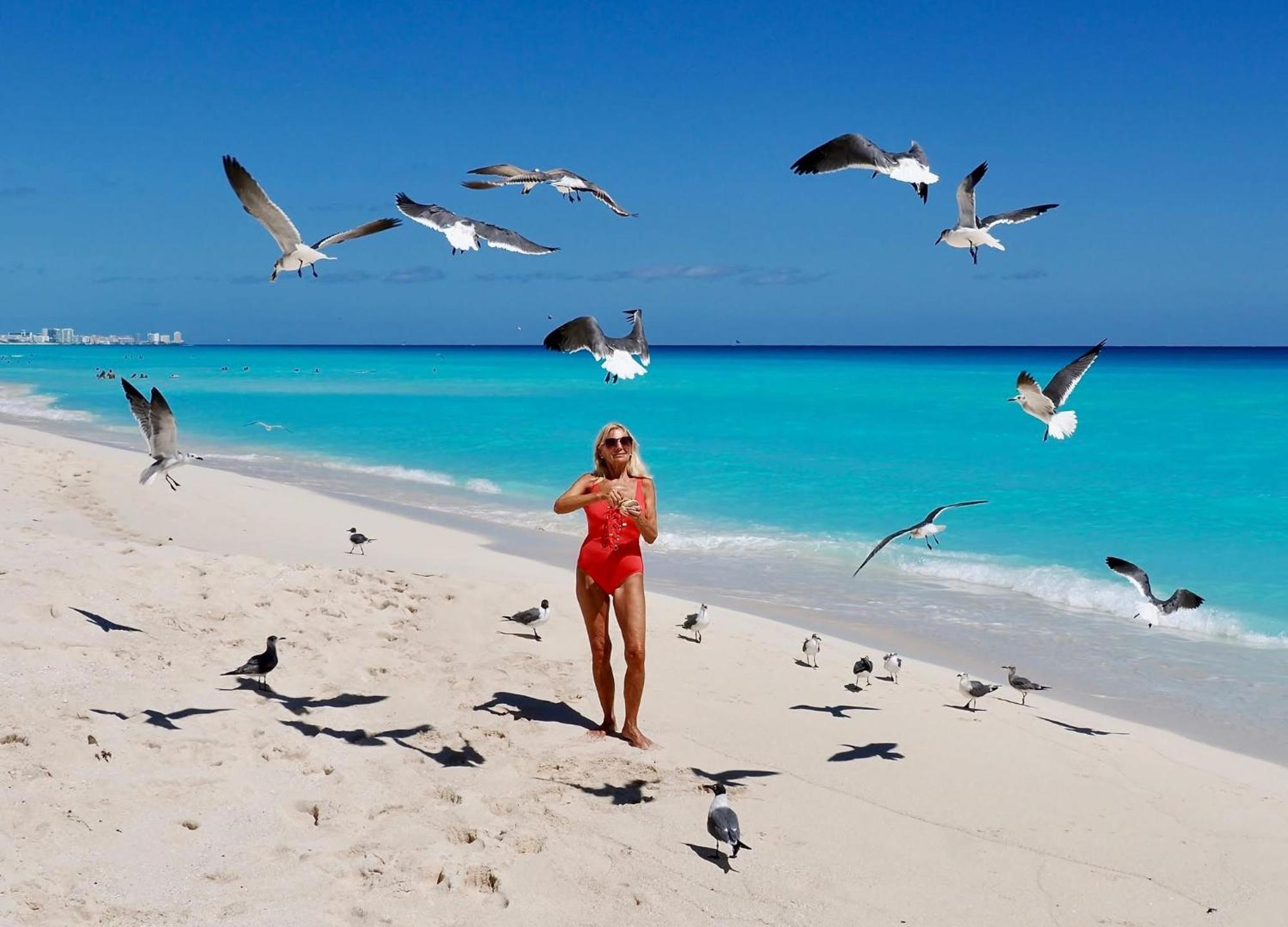 Solymar Beach Condos Cancun Bagian luar foto